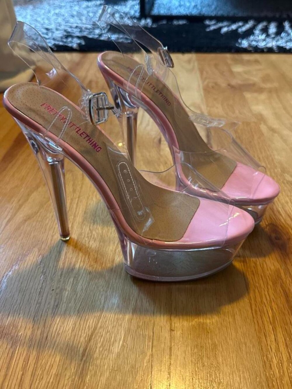 PrettyLittleThing Women's Pink Courts